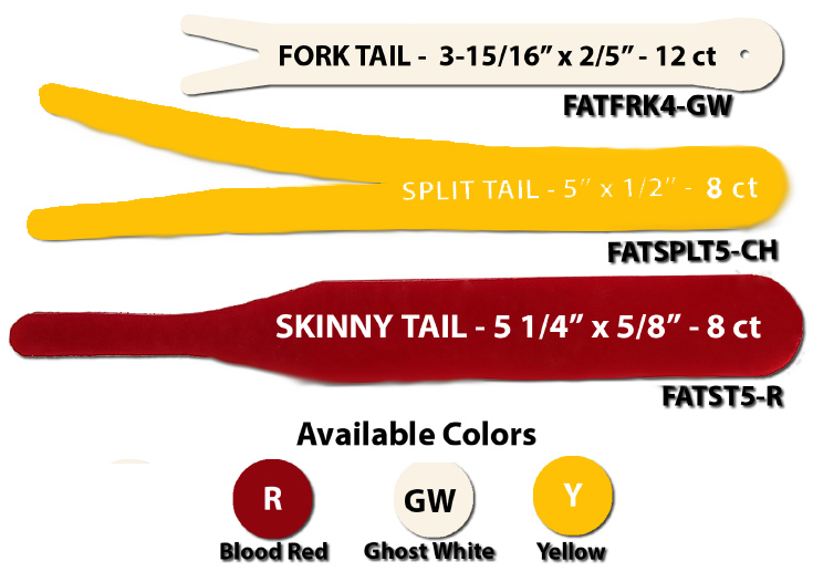 Fat Cow Jig Strip Colors